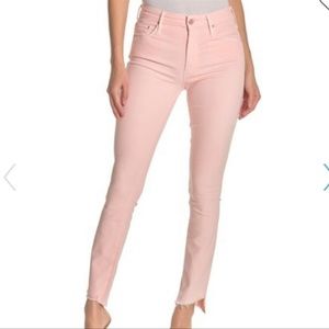 Mother the Looker Ankle Fray Jeans NWT